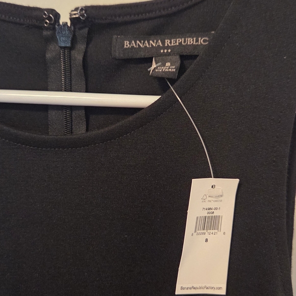 Banana Republic Elegant Black Midi Dress - Picture 5 of 9